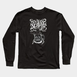 Black Metal Coffee Long Sleeve T-Shirt